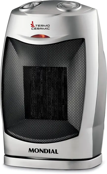 Aquecedor Termo Ceramic Mondial A-05 1500W 110V Preto e Prata
