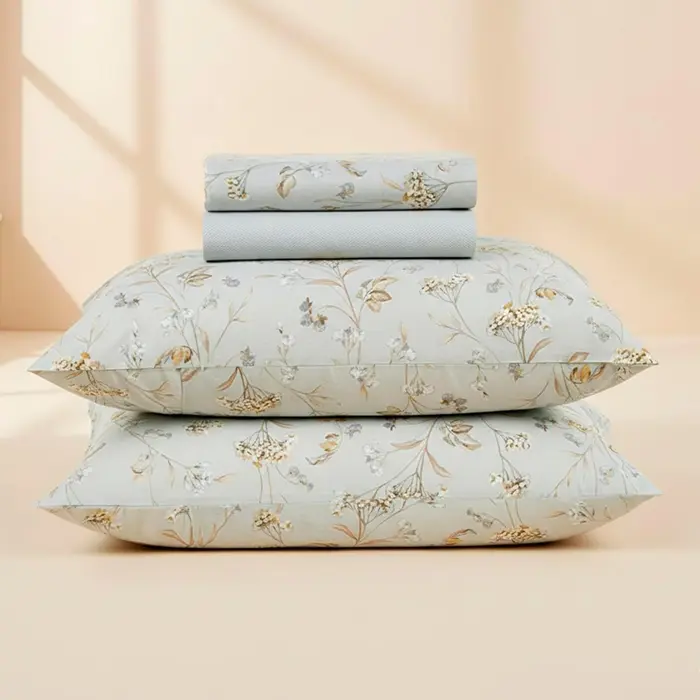 Jogo de Cama Casal 160 Fios Karsten 100% Algodão - Conforto