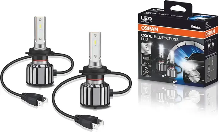 Kit LED Cool Blue Cross H7 OSRAM - 64210CW CBC - 23W - 12V - 6000K
